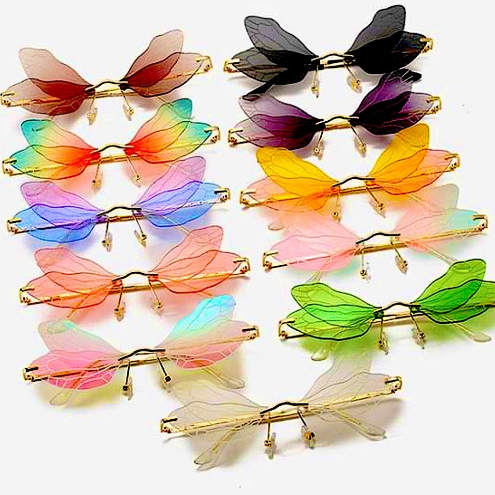 Butterfly Crystal Eyeglasses